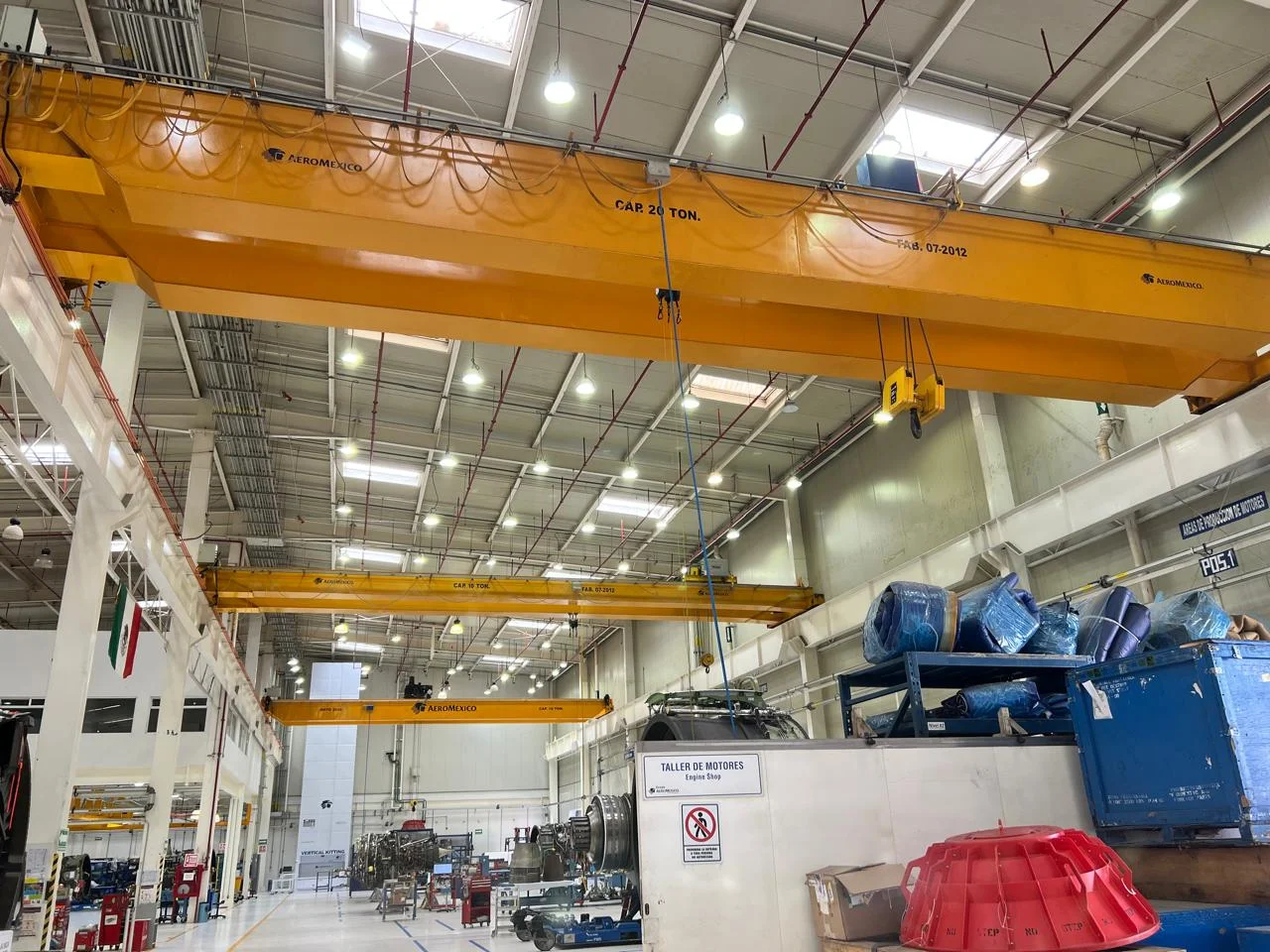 Equipo Industrial Crane México